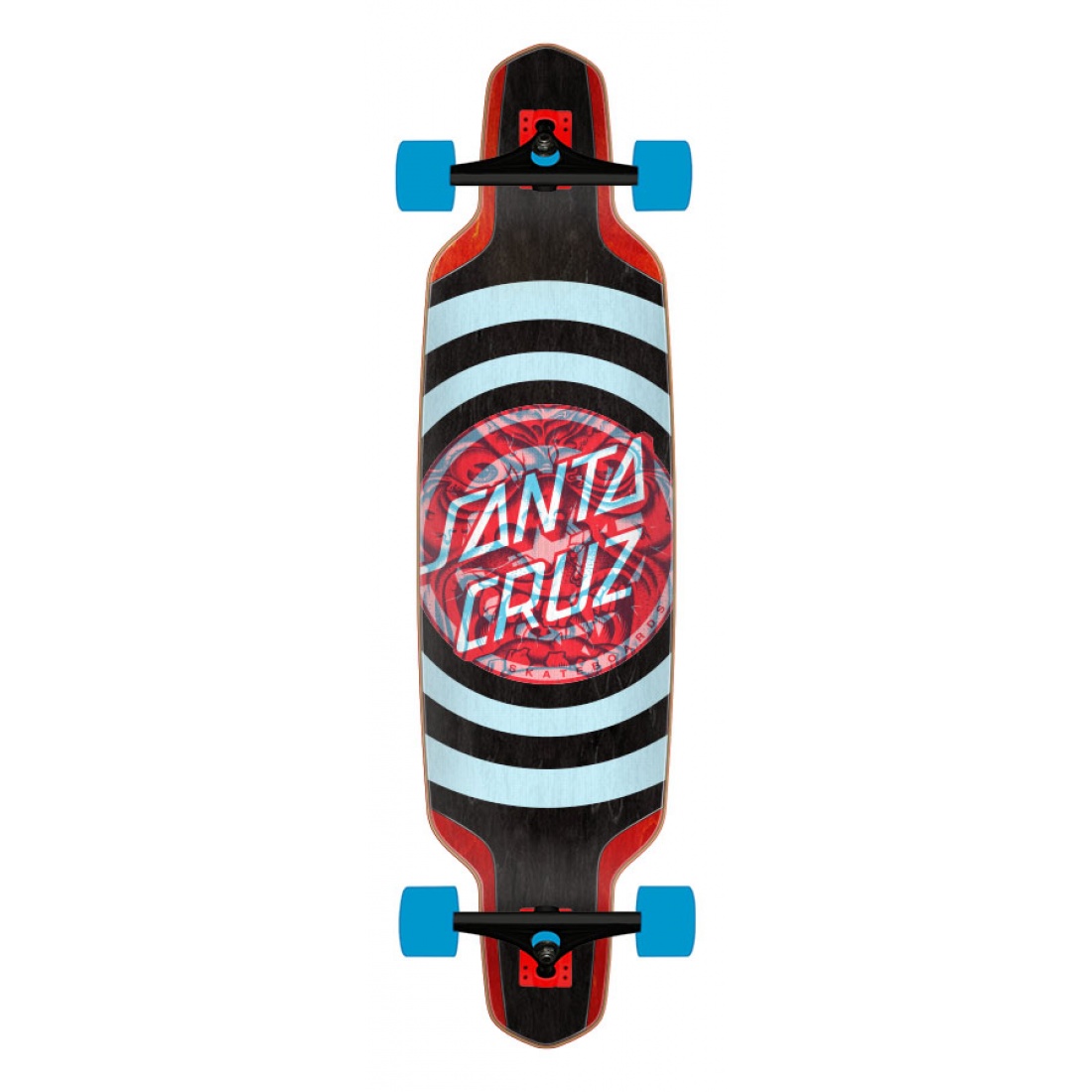 Decoder Roskopp 9.50in x 37.52in Drop Down Cruzer Santa Cruz