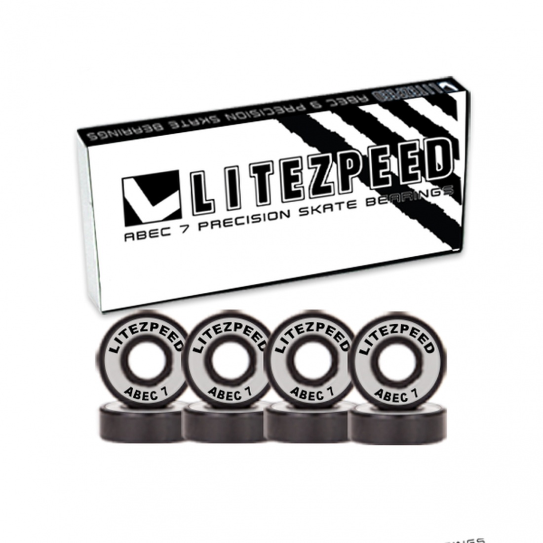 Litezpeed bearings Abec 7 white