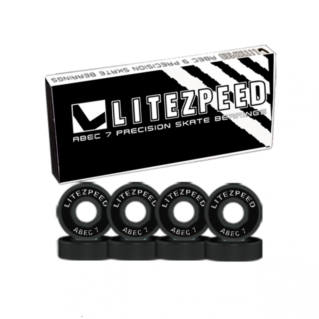 Litezpeed bearings Abec 7 black