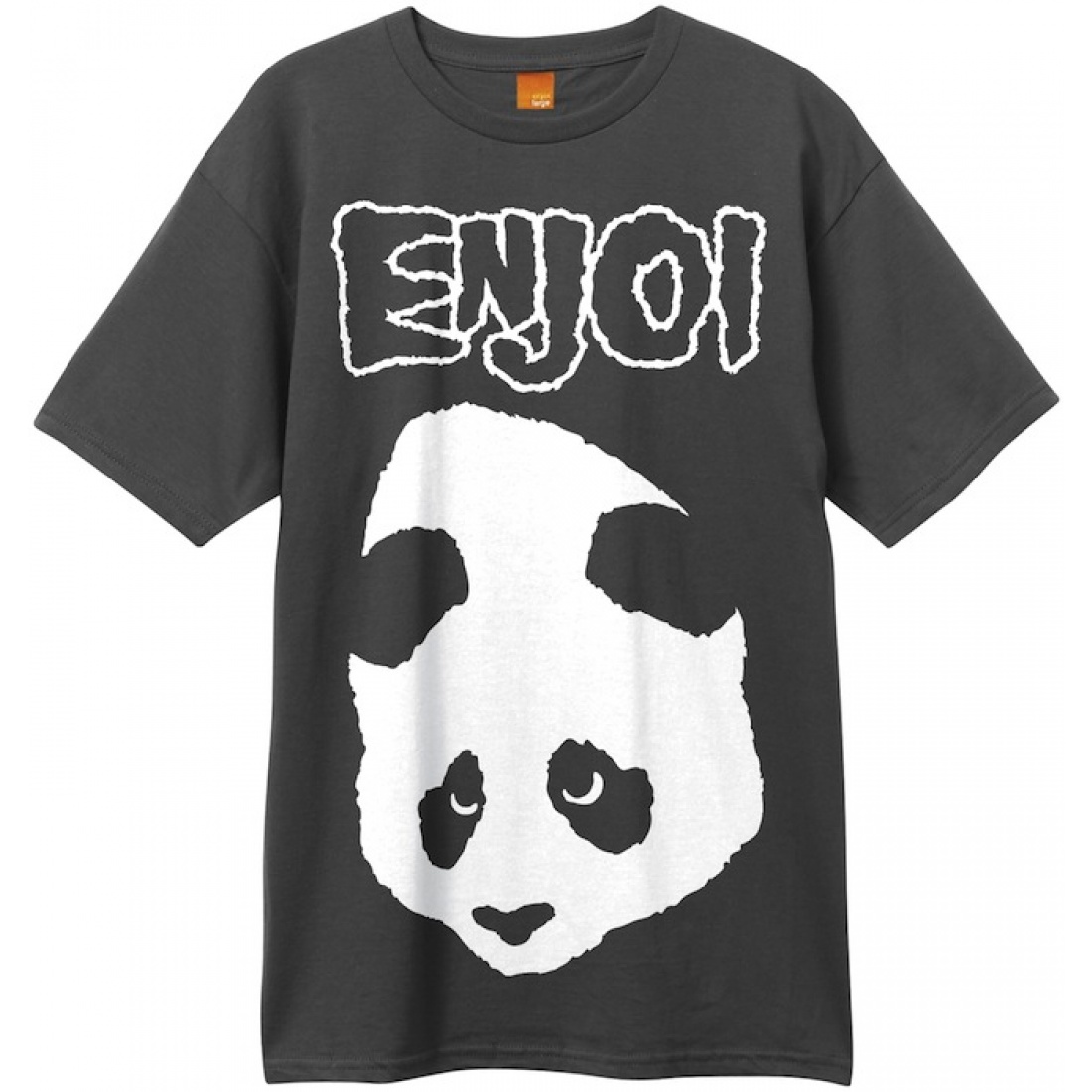 ENJ-Doesn't Fit Charcoal Tee