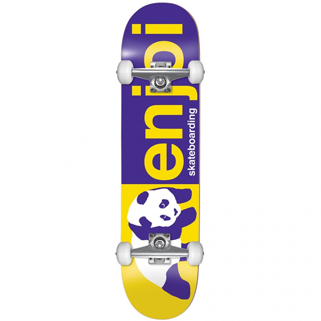 Enjoi Half and Half FP Purple 8.0" Skateboard Complete