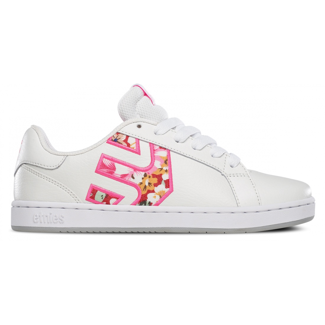 ETN-Fader LS White/Pink/White Girls Shoes