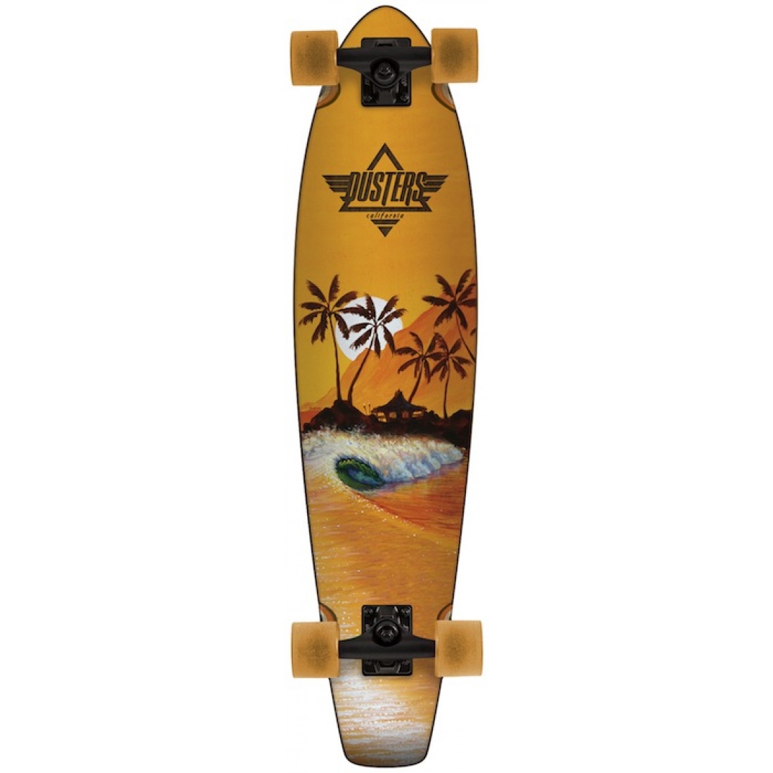DUS-Happy Hour Orange 36 Longboard