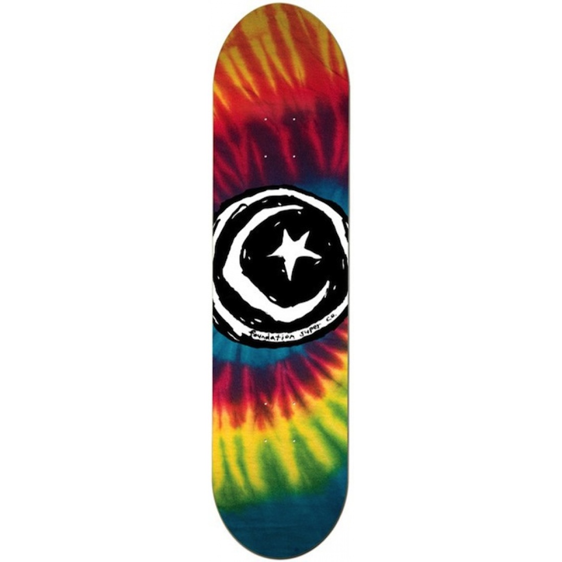 FS-Star & Moon Tye Dye Fiberprime 8.25 Deck