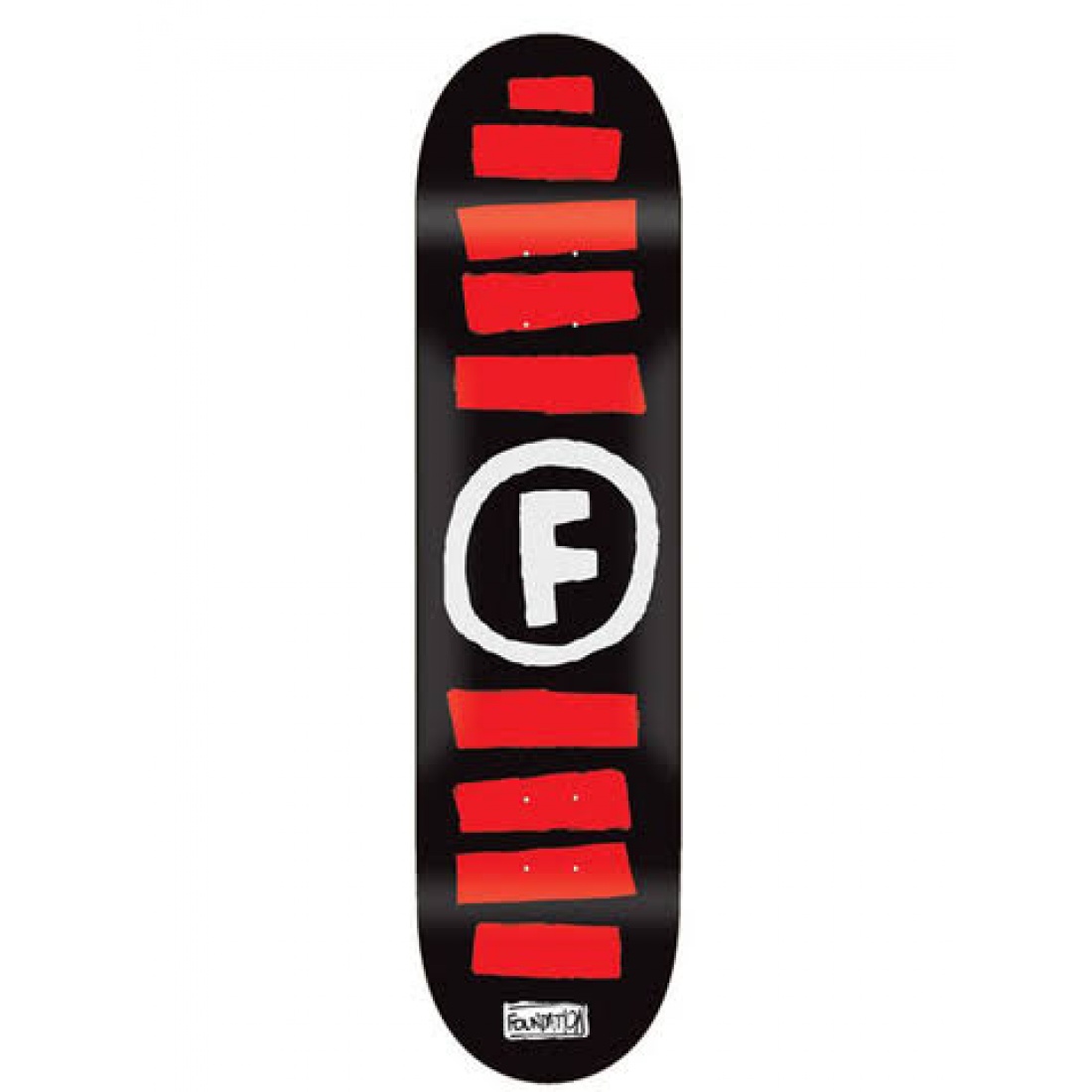 Foundation - Doodle Stripe Black 8.0 Deck