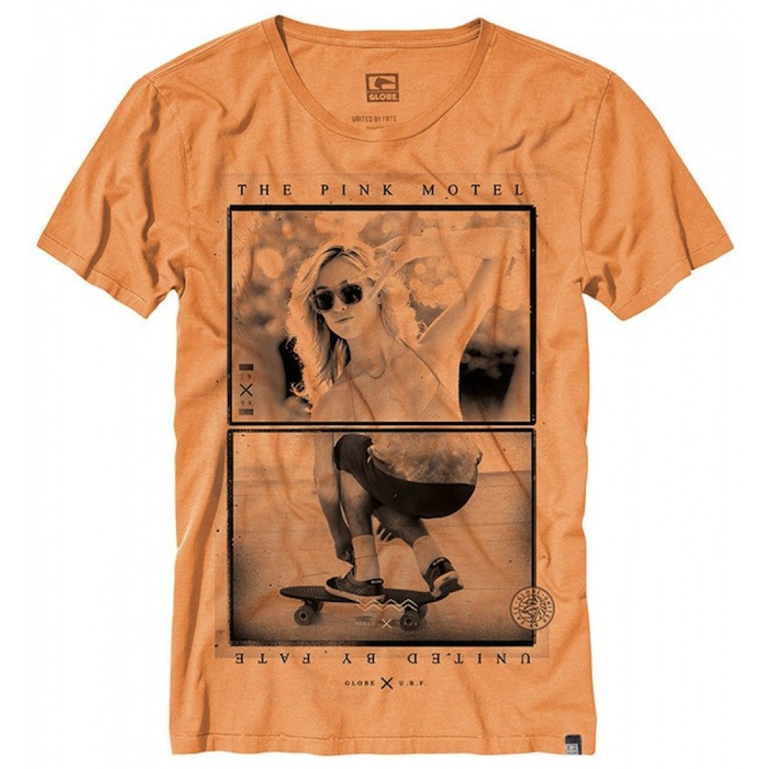 Globe Bamtam Girl Tangerine Tee
