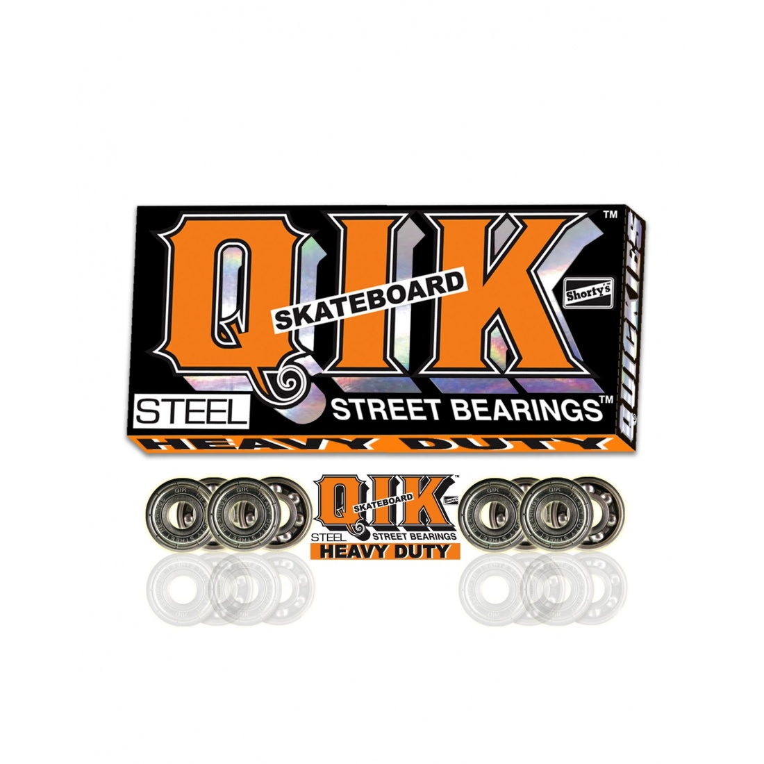 Shorty's - QIK Street Bearings (Set of 8)