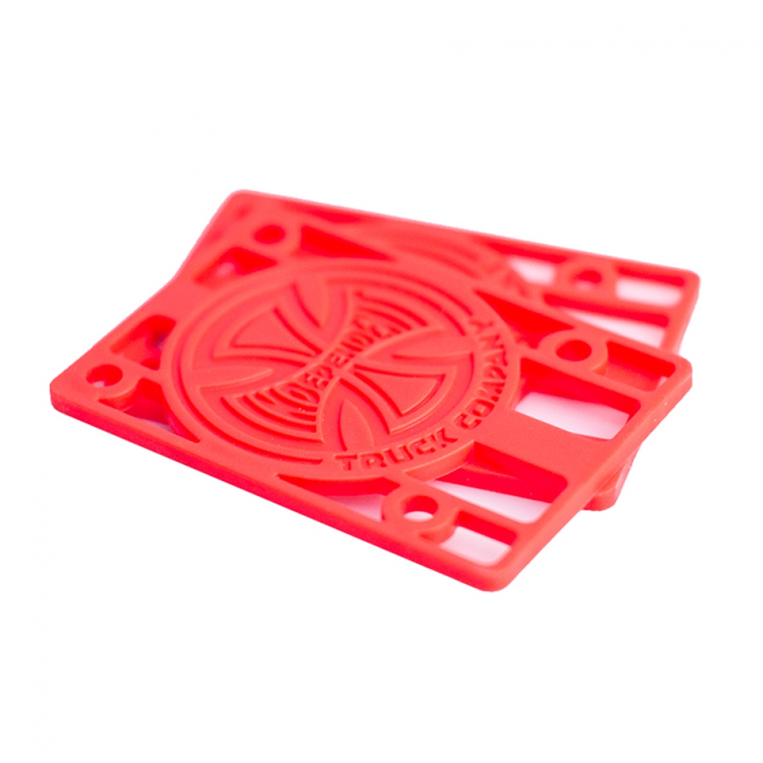 Independent Genuine Parts - 1/8" Red Risers (Set of 2)