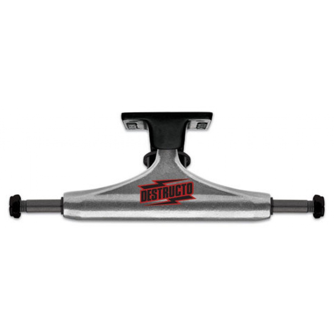 DTO-Mid Electrostatic Raw/Black 5.0 Trucks (set of 2)