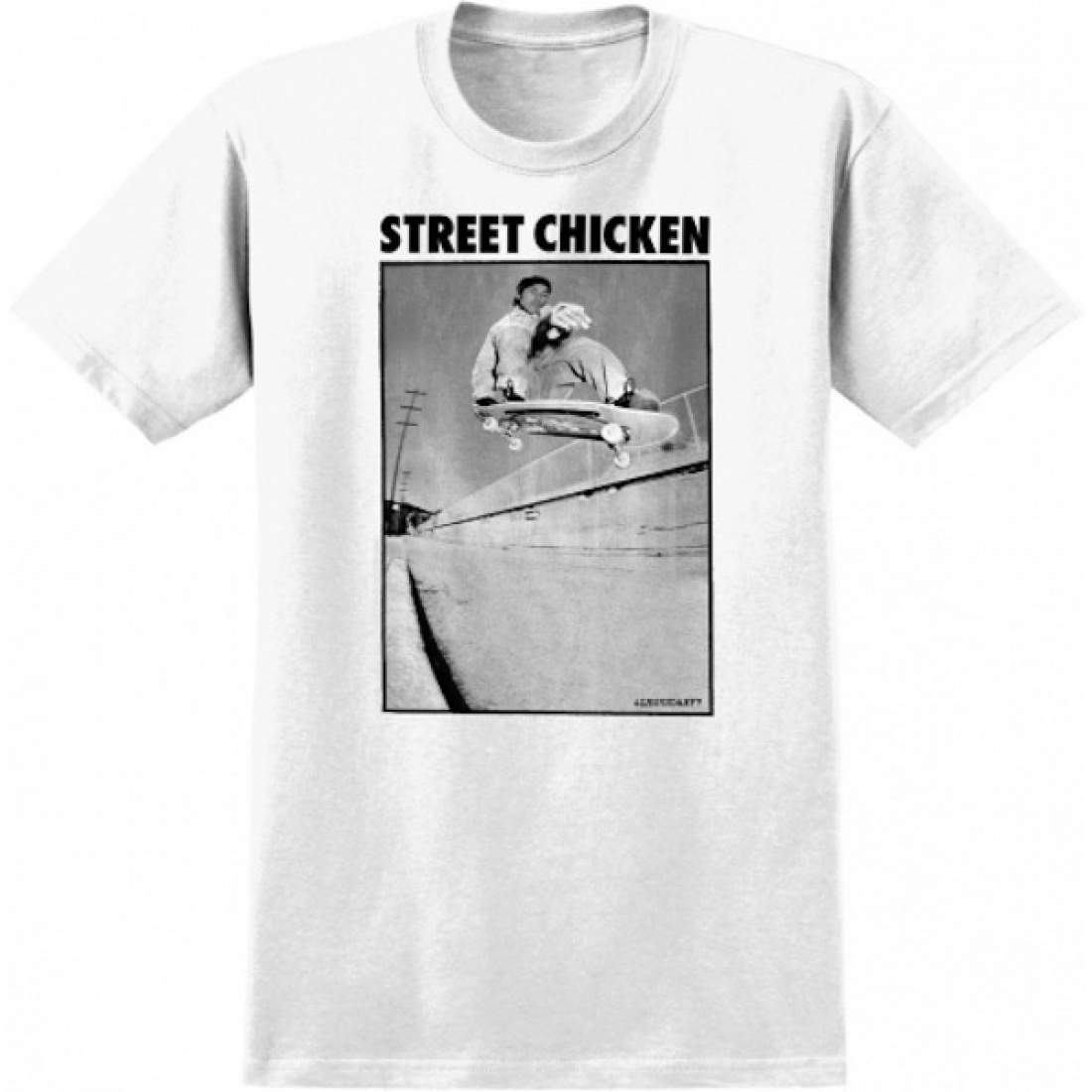 RL-TG Street Chicken White Tee 