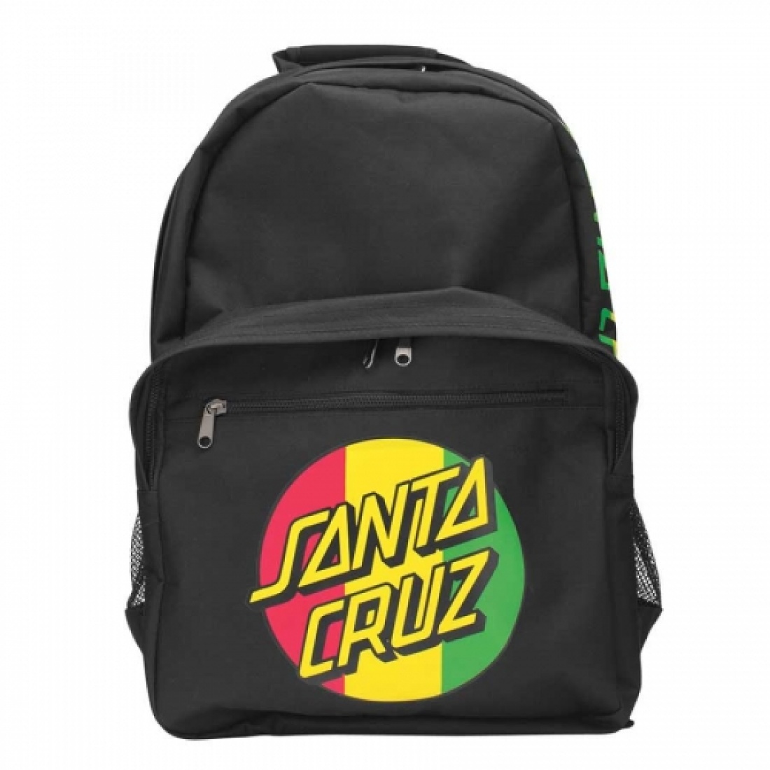 SCZ-Rasta Dot Backpack Black 12.75Wx17.5Hx7.5D Mens 