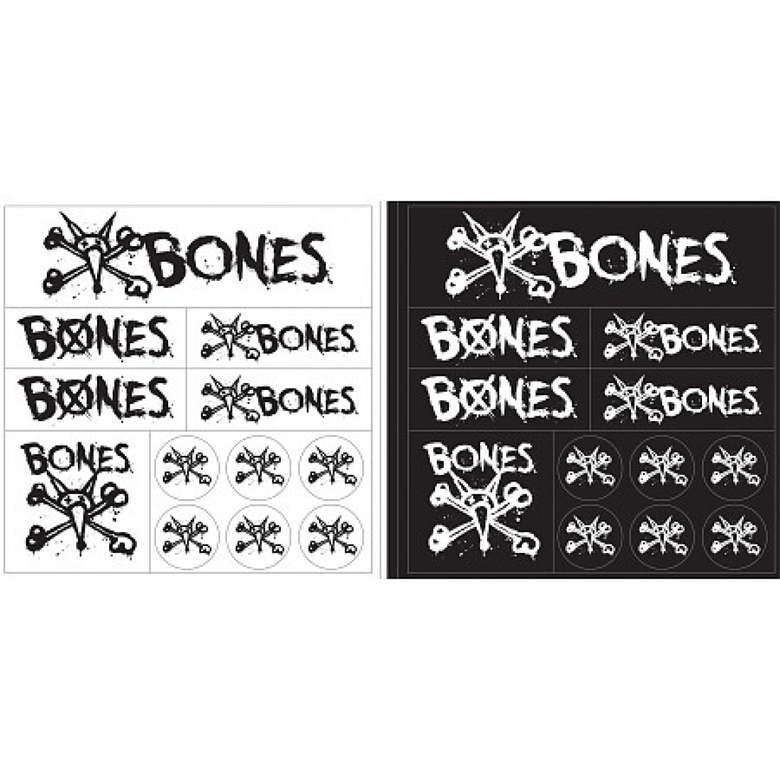 BONES WHEELS Multi Pack Sticker