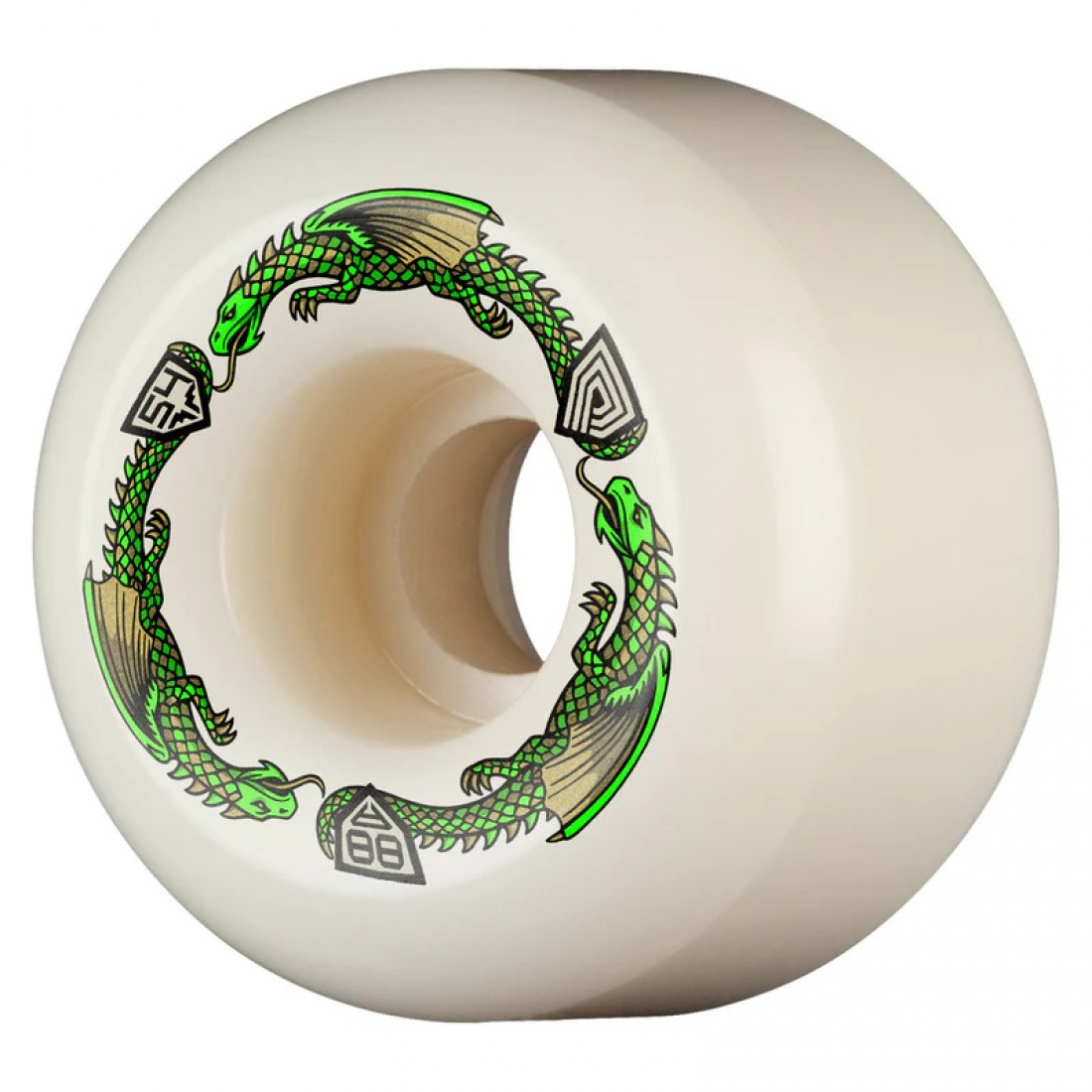 WL PP DRAGON FORMULA GREEN 88A 54X39MM OFF WHITE 4PK A2