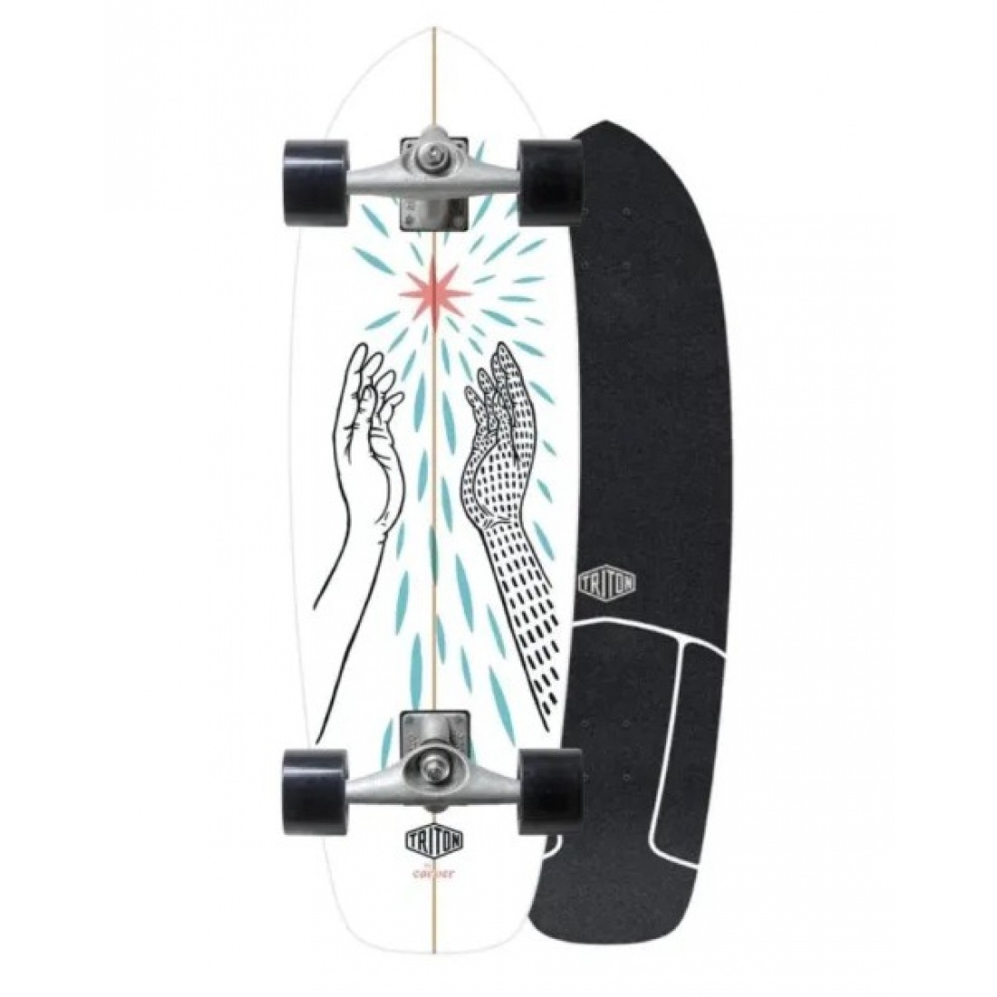 Triton by Carver CX Raw 31” Presence Surfskate Complete (V2)