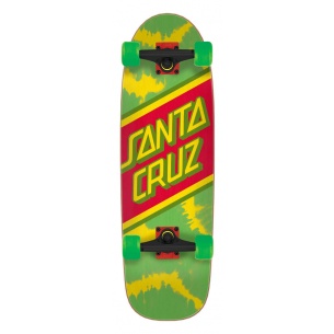 Rasta Tie Dye 8.79in x 29.05in Street Cruzer Santa Cruz