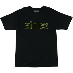 ETN-Corporate Outline T-Shirt Black 