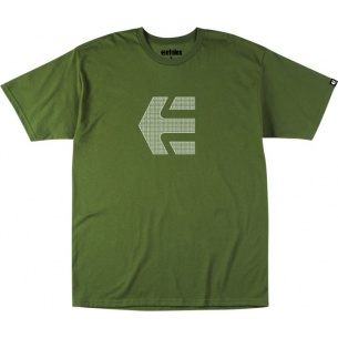 ETN-Icon Grid T-Shirt Military