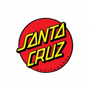 SantaCruz - Classic Dot Sticker Red 3 in x 3 in PK/25 Unisex  Mylar