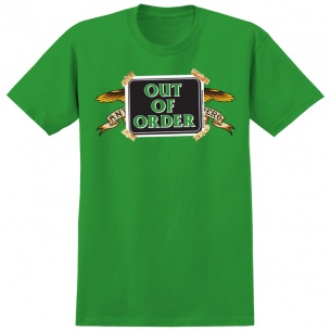 AH-Out Of Order Green Tee