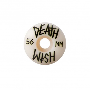 Deathwish - Deathstack White/Green 56mm Wheels 