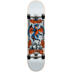 Darkstar Levitate Fp Soft Wheels 8.0"  Orange Skateboard Complete