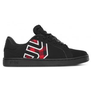 ETN-Fader LS Black/Red Girls Shoe