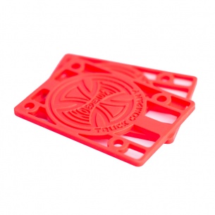 Independent Genuine Parts - 1/8" Red Risers (Set of 2)
