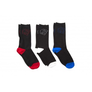 ETN-Legacy Sock Black (Set of 3)
