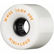 Mini Logo - AWOL 59mm 80A White Wheels