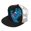 SCZ-Screaming Hand Trucker Mesh Hat Blk/Wht OS Mens 