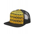 IND-Axle Bar Adjustable Mesh Hat Gold/Black OS Mens 