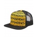 IND-Axle Bar Adjustable Mesh Hat Gold/Black OS Mens 