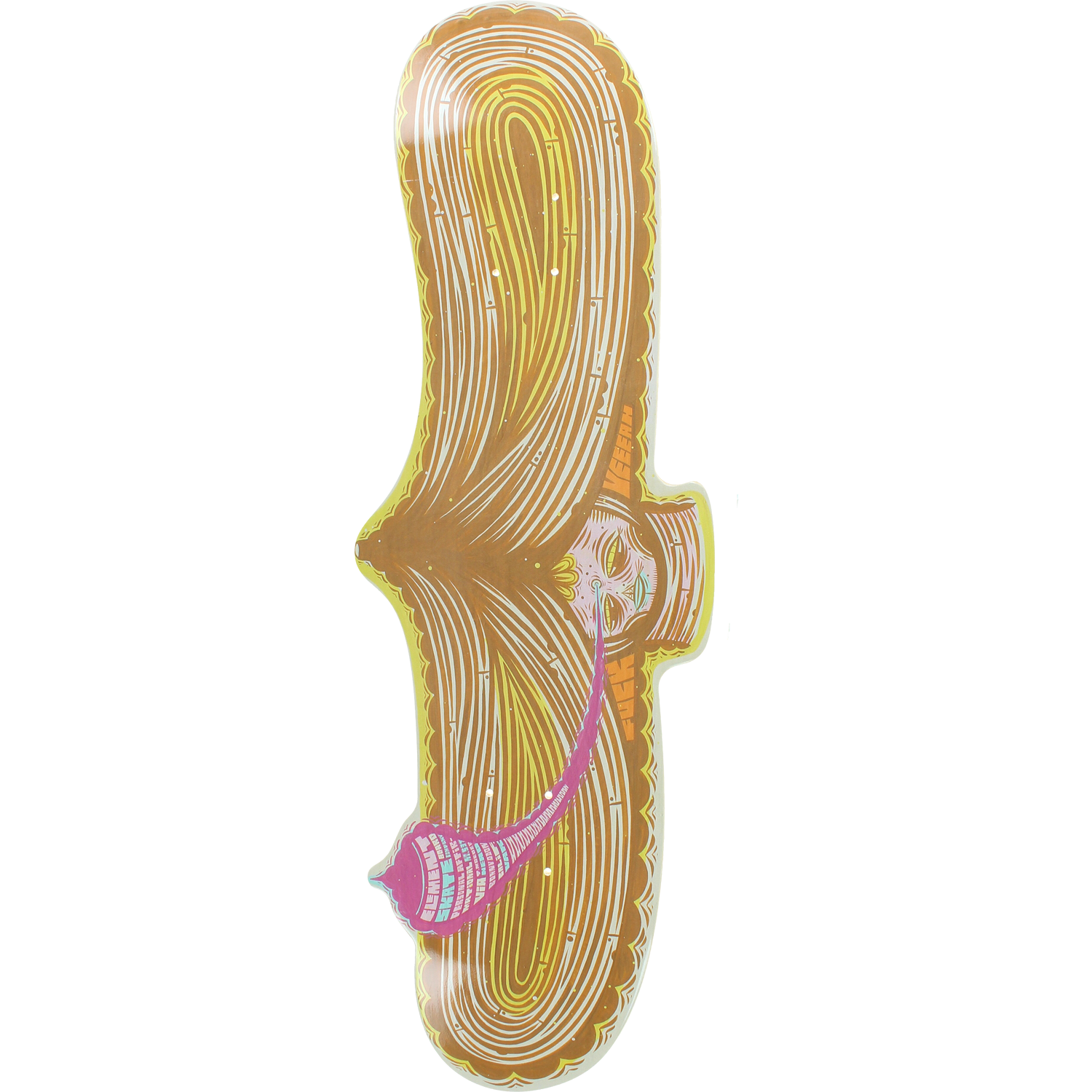 EL WOMPUS F YA WALL HANGER DECK // Skateimpact Online Skateshop