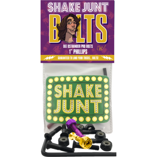 SJ OSTRANDER 1" PHILLIPS BLK/PUR/GOLD 1set