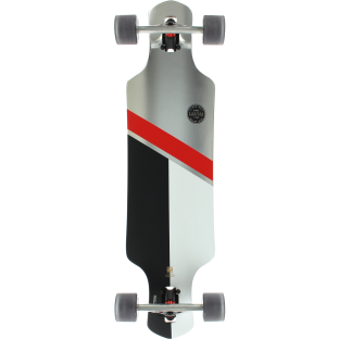 GLOBE GEMINON 35 COMPLETE-9x35 SILVER/RED/GREY