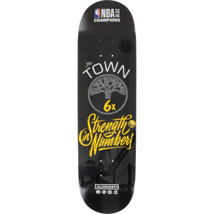 ALUMINATI WOODY DECK-8.25 WARRIORS NBA CHAMPS
