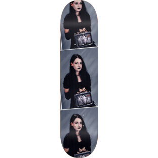 DST GOTH GIRL DECK-8.12 BLACK