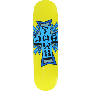 DOGTOWN STREET CROSS DECK-8.25 YELLOW
