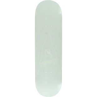 PRIMITIVE RAISED PENNANT LOGO DECK-8.38 WHITE