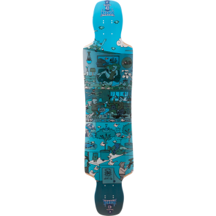KEBBEK TWINKIX SKATEHOUSE DECK-9.73x43 BLUE