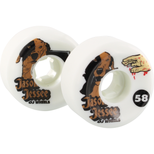 OJ JESSEE DOG REVENGE 58mm 101a WHITE (Set of 4)
