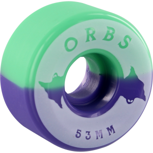 ORBS SPECTERS 53mm 99a  MINT/LAVENDER W/WHITE (Set of 4)