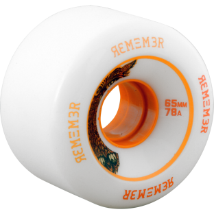 REMEMBER LIL HOOT 65mm 78a WHITE/ORG (Set of 4)