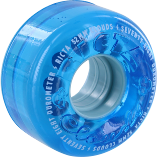 RICTA CRYSTAL CLOUDS 52mm 78a BLUE (Set of 4)