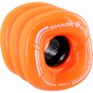 SHARK CALIFORNIA ROLL 60mm 78a ORANGE (Set of 4)