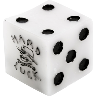 HARD LUCK DICE WAX WHITE