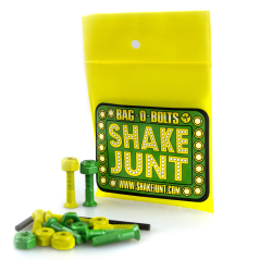 SJ BAG-O-BOLTS ALL GRN & YEL 1"(ALLEN) 1set