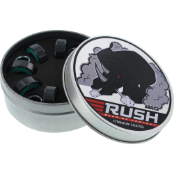 RUSH (TINS) ABEC-3 BEARINGS W/SPACERS ppp