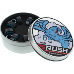 RUSH (TINS) ABEC-7 BEARINGS W/SPACERS ppp
