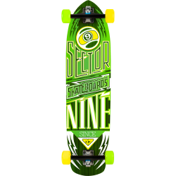 SEC9 CARBON FLIGHT GRN COMPLETE-9.25x36/27wb pt.